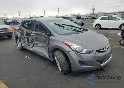 2013 Hyundai Elantra Gls из США, поврежденный, VIN 5NPDH4AE5DH380375